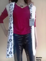 Chaleco Peluche Blanco 